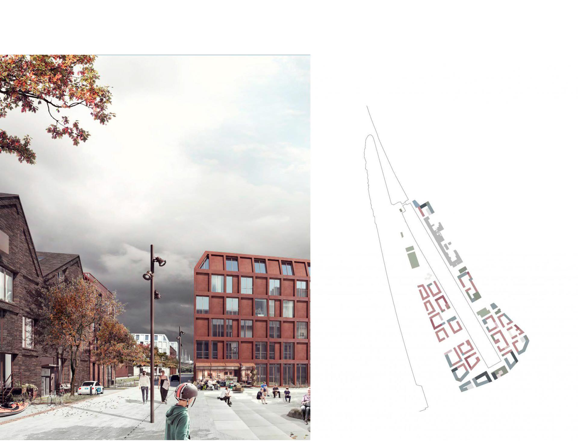 Deutzer Hafen Quartier am Wasser