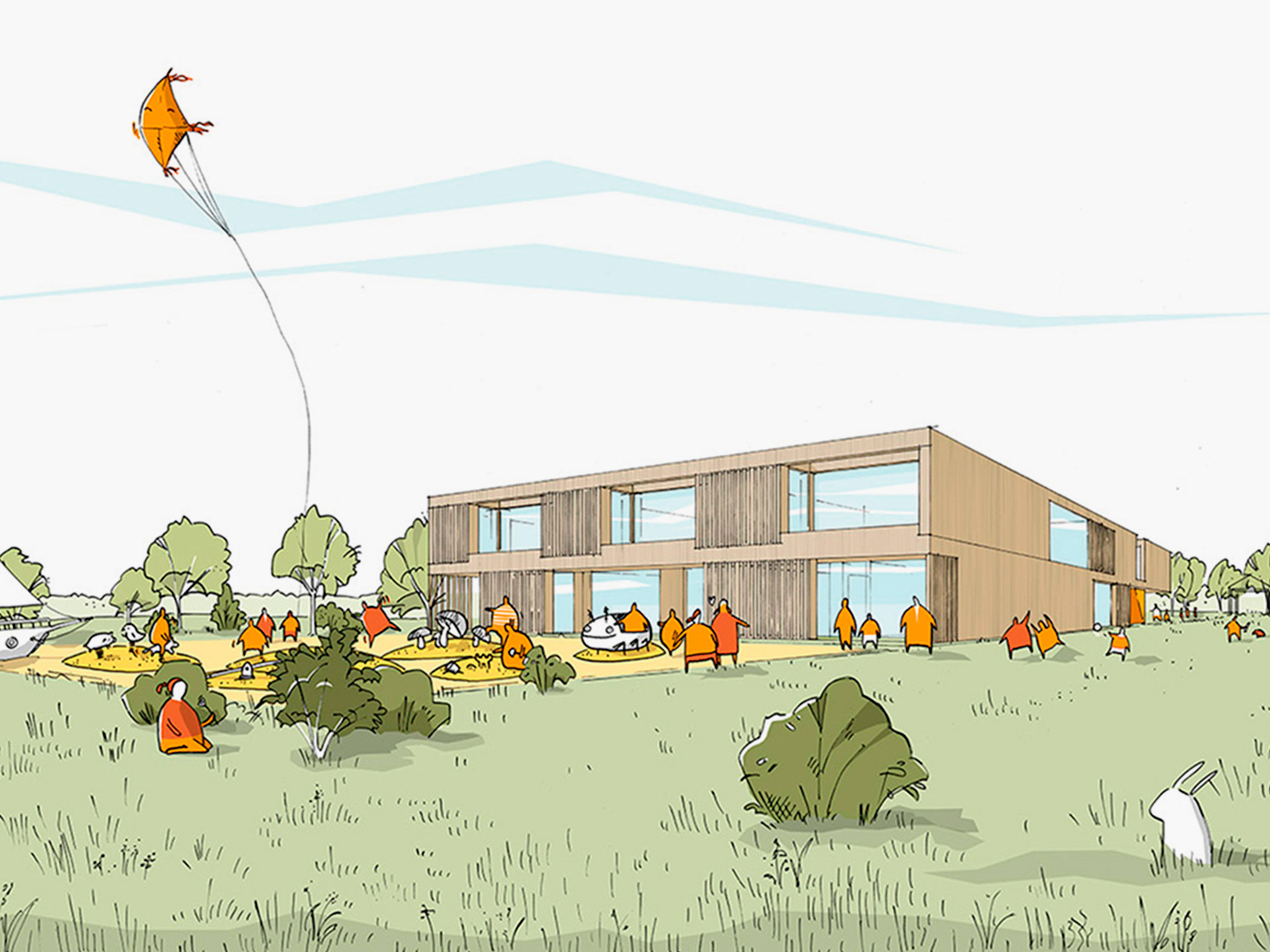 Plusenergie Kinderhaus