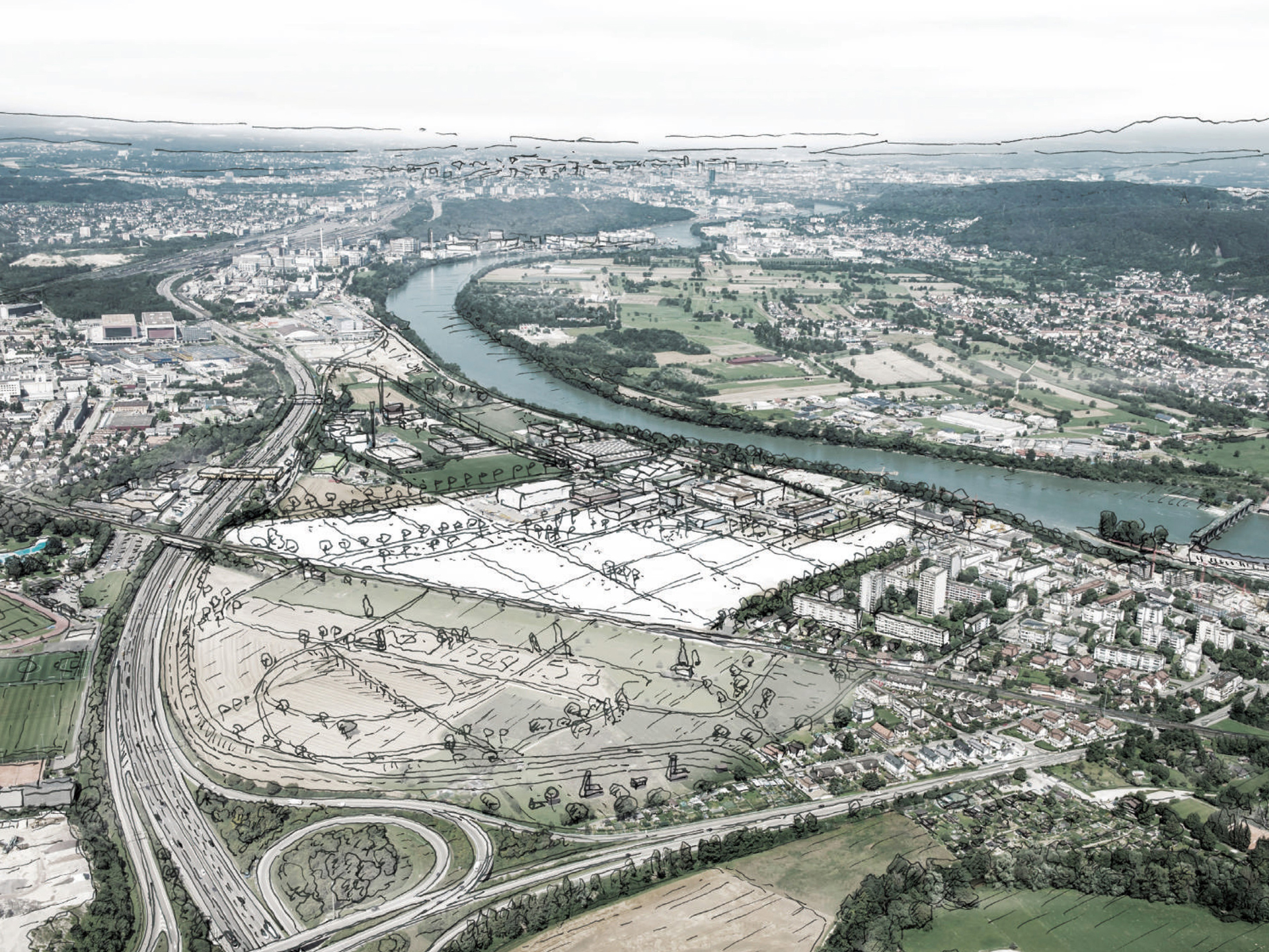 Salina Raurica Ost Masterplan